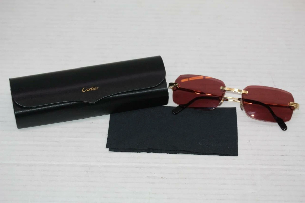 men's authentic cartier glasses