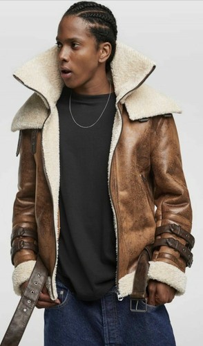 ZARA MĘSKA AW18 RZADKA Oversize Brązowa Camel DWUSTRONNA KURTKA 0706/296 DUŻA L - Zdjęcie 9 z 27