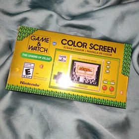 Nintendo Game and Watch Legend of Zelda, II, Link's Awakening NEW SEALED CIB