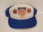 Retro 1986 Mets & Astros National League Playoffs Snapback Trucker Hat - UI Inc