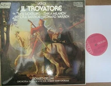 VLS 00699 Verdi Il Trovatore / Bjoerling / Milanov / Cellini / 2 LP box