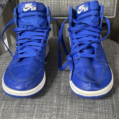 Nike Air Jordan 1 Retro OG High Hyper Royal Size Youth 6.5 Nike Air Jordan 1 Retro OG High Hyper Royal Size Youth 6.5