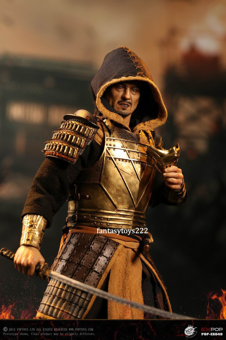 Pop Toys Pop-EX049 スコーピオン 1/6 フィギュア POPTOYS EX049 1/6 Mortal Kombat Scorpion Copper&Leather