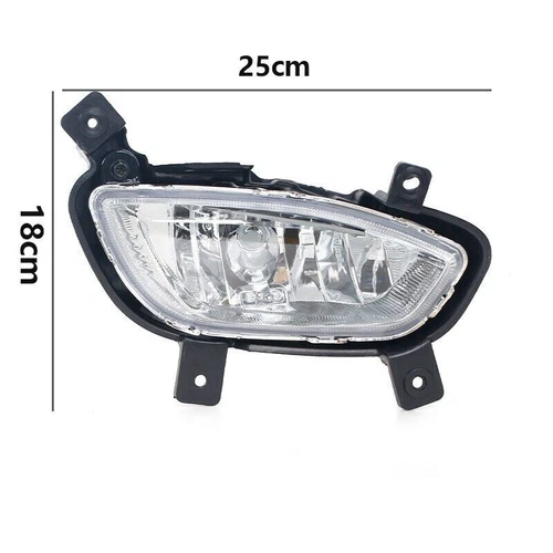 1 par de luces antiniebla para parachoques delantero para Kia Rio K2 sedán 2012-2015 - Imagen 3 de 6