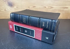 NKJV Compact Bible Maclaren Series (2021, Black Genuine Leather)