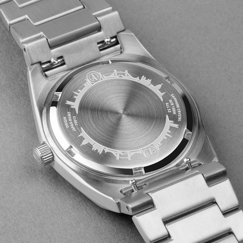 Accurist Origin Damenuhr mit silbernem Zifferblatt und silbernem Armband 70015 - Bild 6 von 8