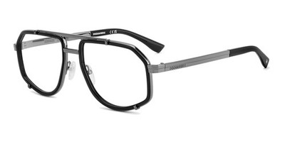 Dsquared2 D2 0191 Black dark ruthenium 56/18/145 MAN Eyewear Frame
