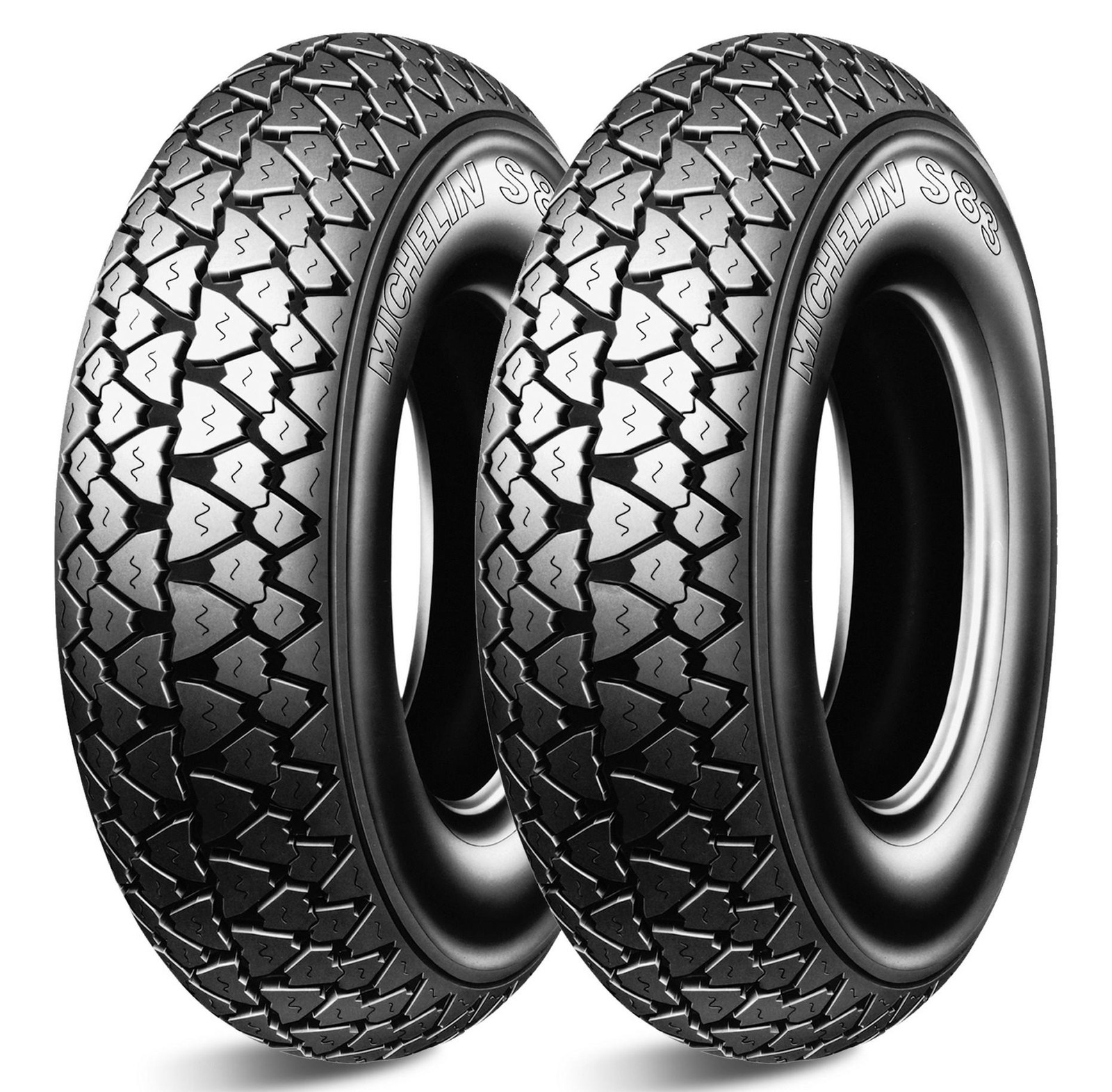Pneu Michelin S83 350x8 pour remplacer le pneu usé de votre scooter 8''