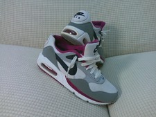 Nike Air Max Womens Size 7 Gray White Pink Ru...