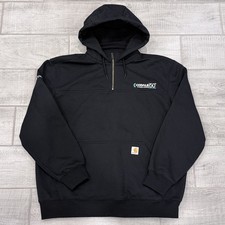 Carhartt Paxton Rain Defender Hoodie Hooded 1/4 Zip Men XL Loose Fit Never Worn