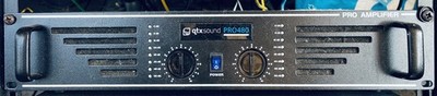 QTX SOUND PRO-480 PRO VERSTÄRKER - TOP ZUSTAND