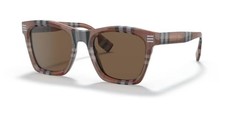 BURBERRY Sunglasses BE 4348 396673 Cooper Brown Check Dark
