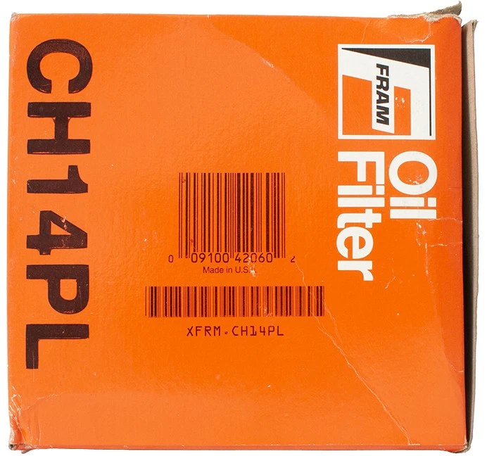 Filtro de aceite de repuesto FRAM AlliedSignal para Ford C900 1981 número de modelo CH14PL Foto 4 de 4