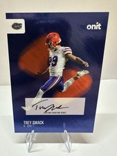 Trey Smack 2025 Onit Athlete Florida Gators Football Autograph S-9 Auto