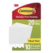 Command 20 lb XL 10 Pairs Heavyweight Picture Hanging Strips 20 Strips 0.80 per strip
