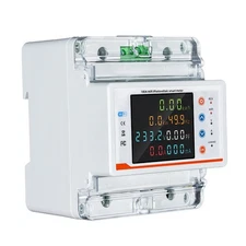 WiFi Smart Circuit Breaker with Color Display and Bidirectional Energy Metering