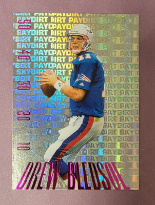 1995 Skybox Premium Drew Bledsoe Paydirt PURPLE SSP #PD26 Pay Dirt