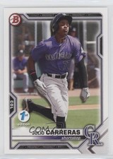 2021 Bowman Draft 1st Edition Julio Carreras #BD-30 07rd