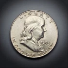 1953-P Franklin Half Dollar 90% Silver
