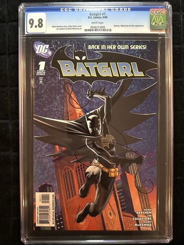 🟦Batgirl #1 CGC 9.8 Start Own Series 2008 LIQUIDATING 50 YEAR COLLECTION