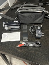 Samsung HMX-F90 HD Camcorder Black w/ Charger  Two Batteries. Lightly Used 