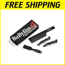 Barber Accessory Kit with Capes, Combs & Brushes