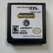 Ubisoft Battle of Giants: Dragons Nintendo DS NTSC-U/C E10+ 2009 Multiplayer