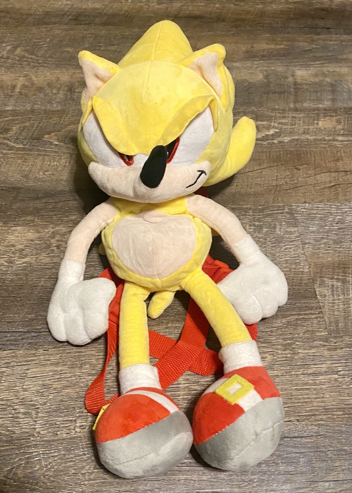 Sonic the Hedgehog Plush Toy Backpack 45cm Collectible Backpack