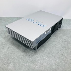 [Ex+3] Sony PS2 / Playstation PS 2 SCPH 39000 Silver Console NTSC-J Japan 04-77