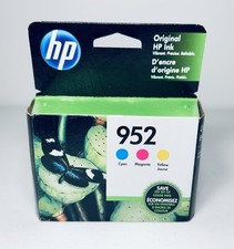 HP 952 Cyan Magenta Yellow Ink Cartridge Exp Nov 2021 Factory Sealed