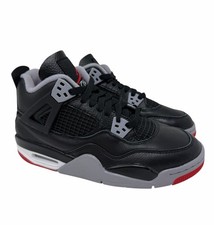 Nike Air Jordan 4 Retro Bred Black Red Reimagined FQ8213-006 Size 6.5y