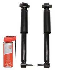 2x Stoßdämpfer + 1x Multifunktionsöl hinten für RENAULT MEGANE III / CC