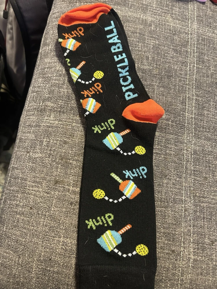 Pickleball Crew Socks (Adult Large)
