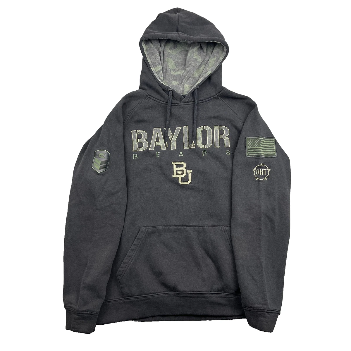 Veste Cutter & Buck 1/4 Zip Verte – Baylor Bears NCAA – Taille L (occasion)