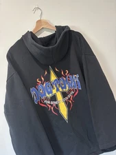 RARE DogTown 90s SKATE HOODIE XL CHROME HEARTS INSPO 1990s WEST COAST CHOPPERS