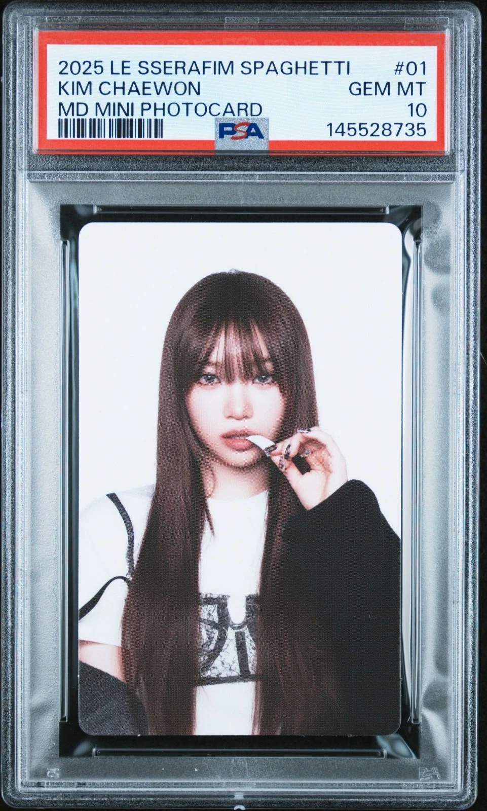 Kim Chaewon - Spaghetti MD photocard photocard