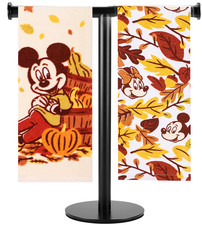 Disney Mickey and Minnie Mouse Fall Kitchen Towels 2-Pack 100 Cotton 15x26