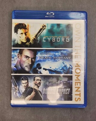 Blu-ray Triple Feature: Cyborg (1989) / Death Warrant (1990) / Double Impact (19