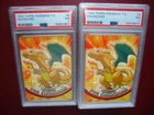 1999 TOPPS POKEMON TV CHARIZARD card # 06 PSA 7 Nm