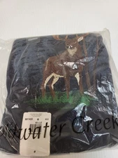 Coldwater Creek LC Grand Buck Crewneck Sweatshirt - Size Medium