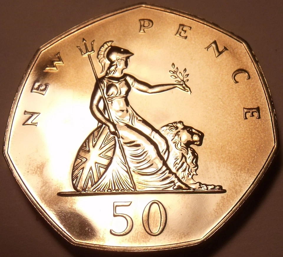 Cameo Proof Great Britain 2004 50 Pence~Check Out Our Proof Coins~Free Shipping - Image 2 of 2