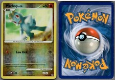 2007 Pokemon, Diamond & Pearl , #86/130 Machop Lv. 20, Reverse Holo Common