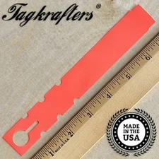 Wrap Around Plastic Nursery Garden Tree Labels Plant Tags CORAL 7"x1"