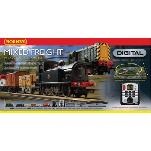 mixed freight digital train set