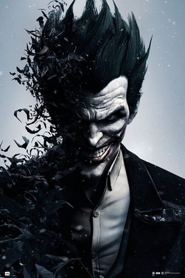 Batman Movie Poster Arkham Origins Joker 61x91,5 cm | 24x36 inch Neu versiegelt
