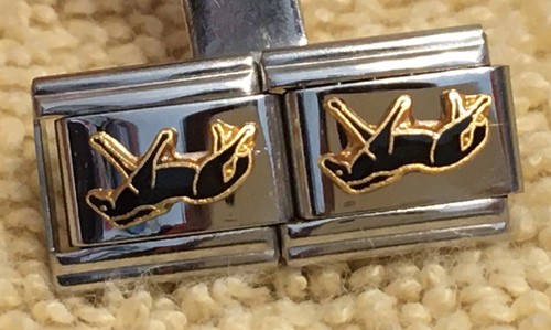 Horse 9mm Italian Modular Link Charm for Bracelet - Picture 8 of 9