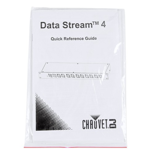 Chauvet DJ Data Stream 4 Datastream 1 - 4 Optical Splitter+Strobe Light - Picture 6 of 11