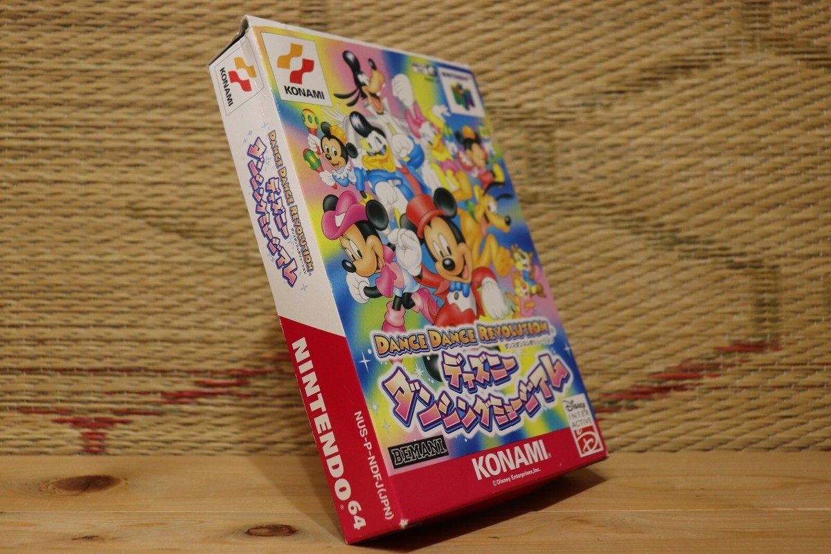 Dance Dance Revolution Disney Dancing Museum w/box manual