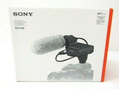 Sony XLR Adapter Kit XLR-K3M Microphone audio interface New 
