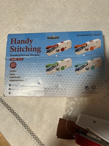 Cordless Handheld Sewing Machine Handy Stitching Portable Battery Operated - Picture 5 of 5